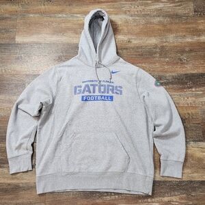 NIKE UNIVERSITY OF FLORIDA GATORS FOOTBALL HOODED SWEATSHIRT SIZE XXL